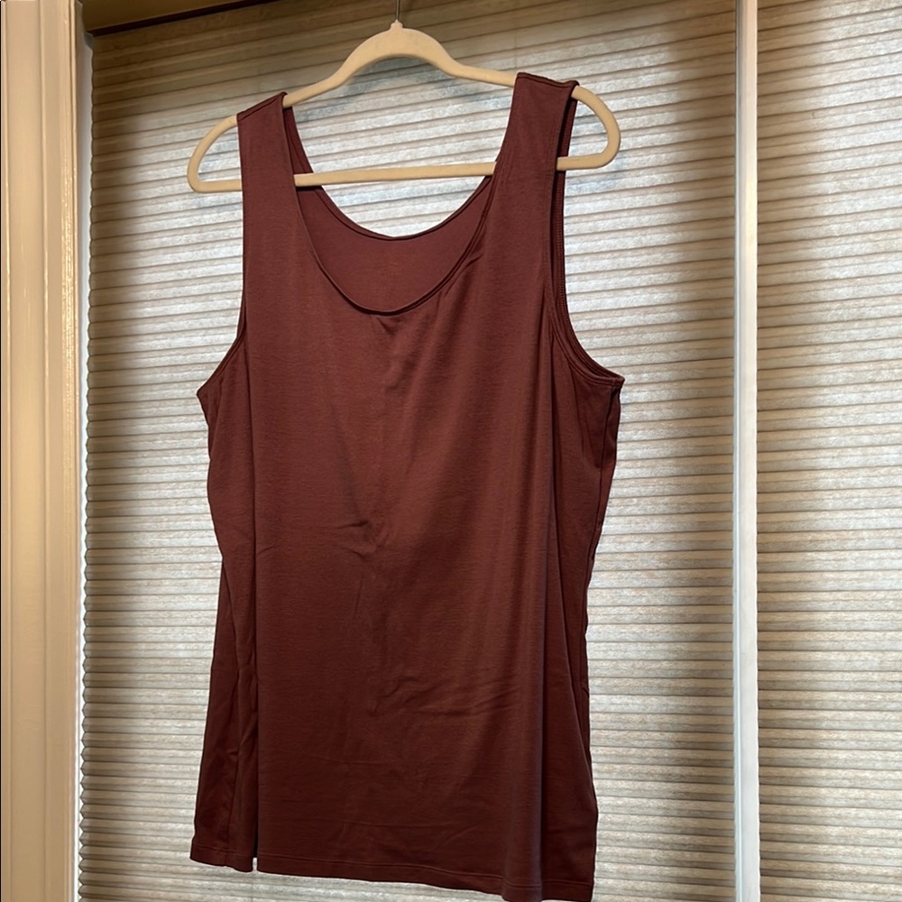 Coldwater Creek Purple Sleeveless Tank Top